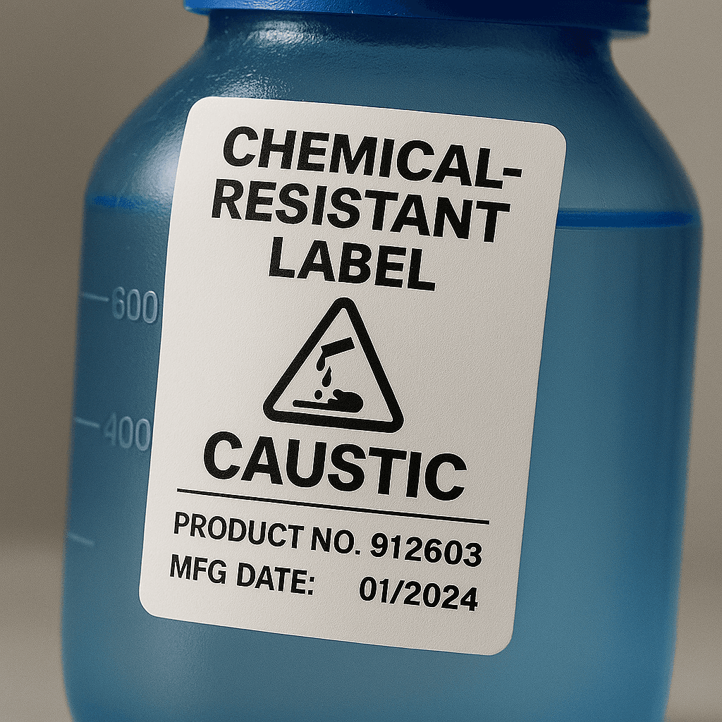 Chemical-Resistant Labels