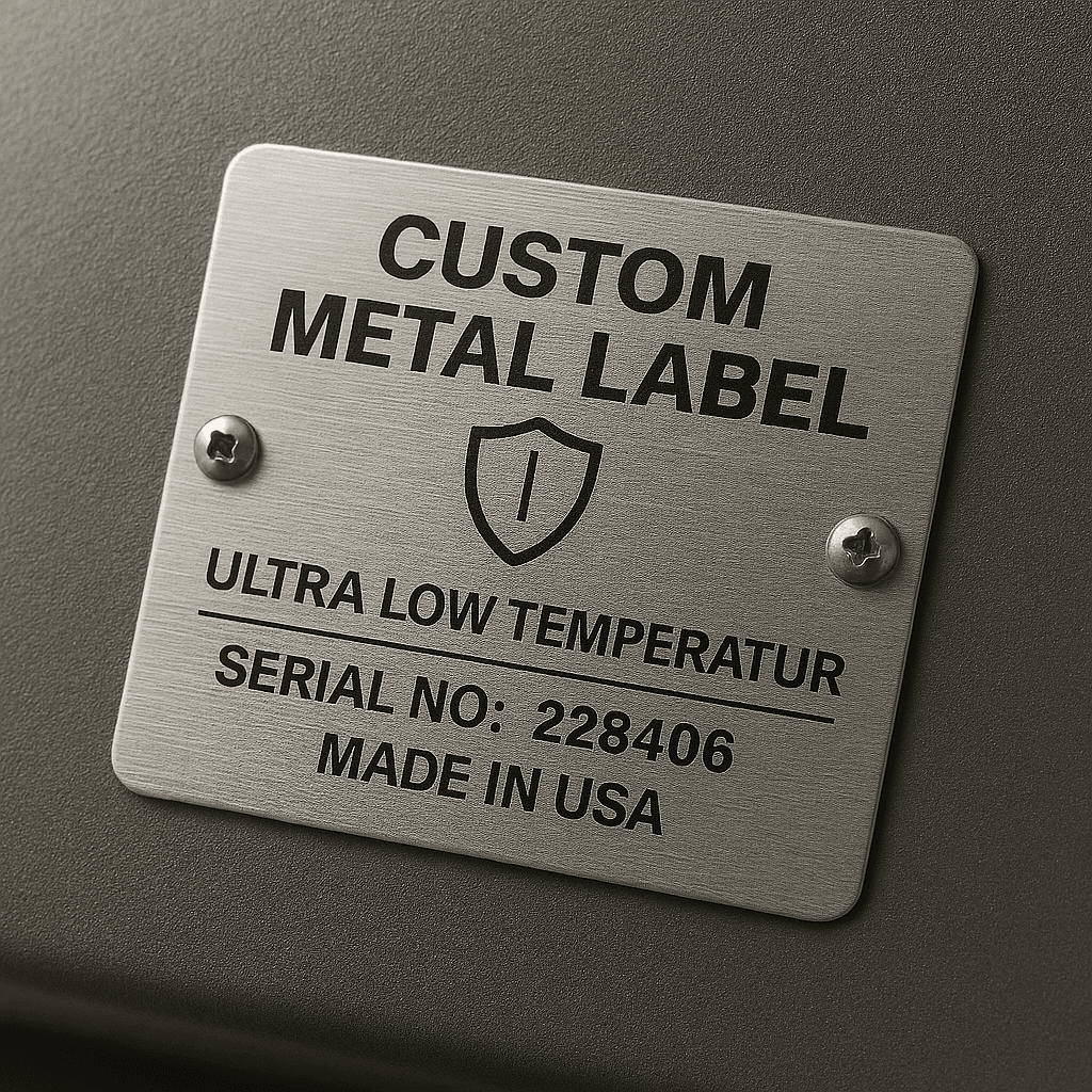 Custom Metal Labels